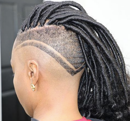 We Found The Best Braid and Loc Undercuts Instagram Has To Offer
